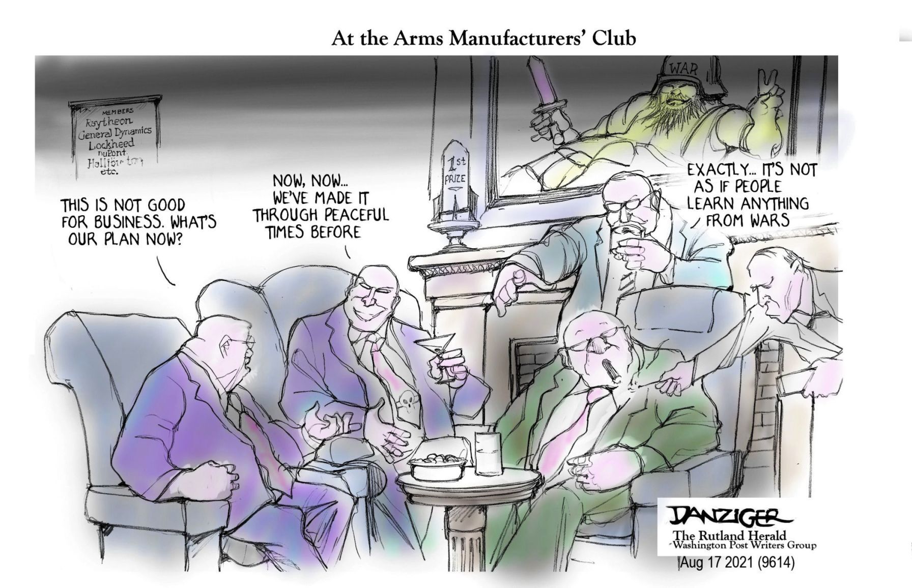 Jeff Danziger cartoon